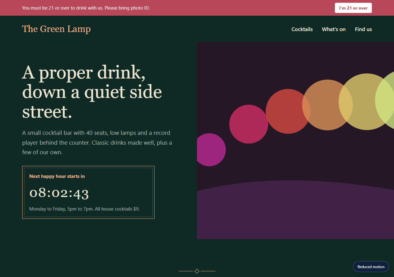 Bar Lounge preview