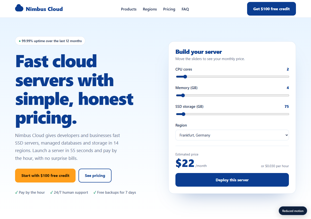 Cloud Hosting preview