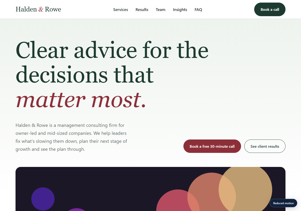 Consulting Firm preview
