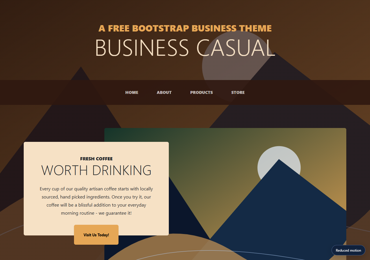 Business Casual — motion edition preview