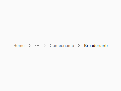 Breadcrumb preview