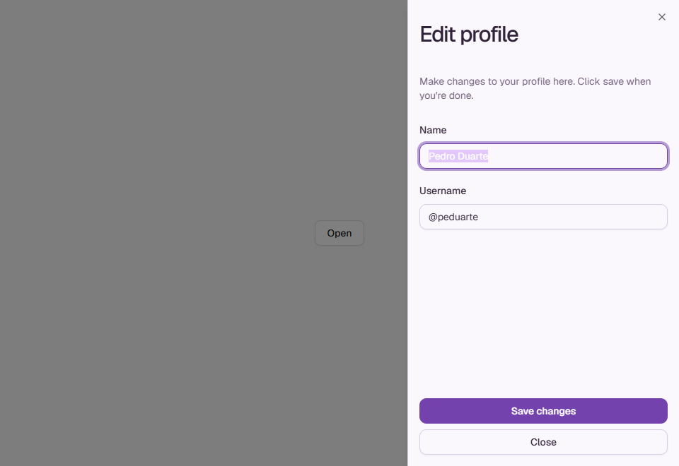Sheet preview