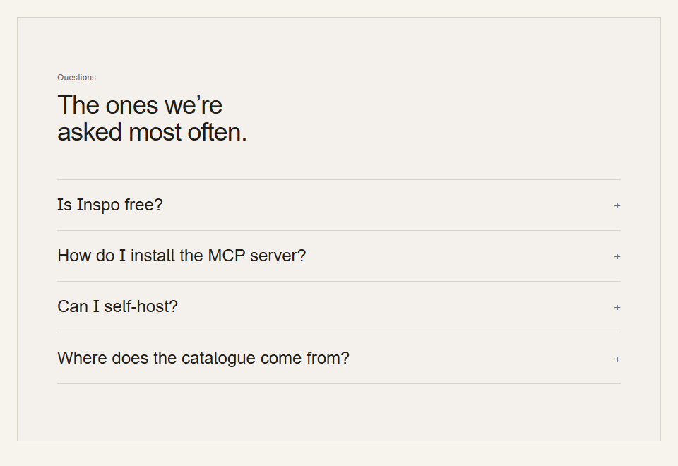 Faq · Accordion preview